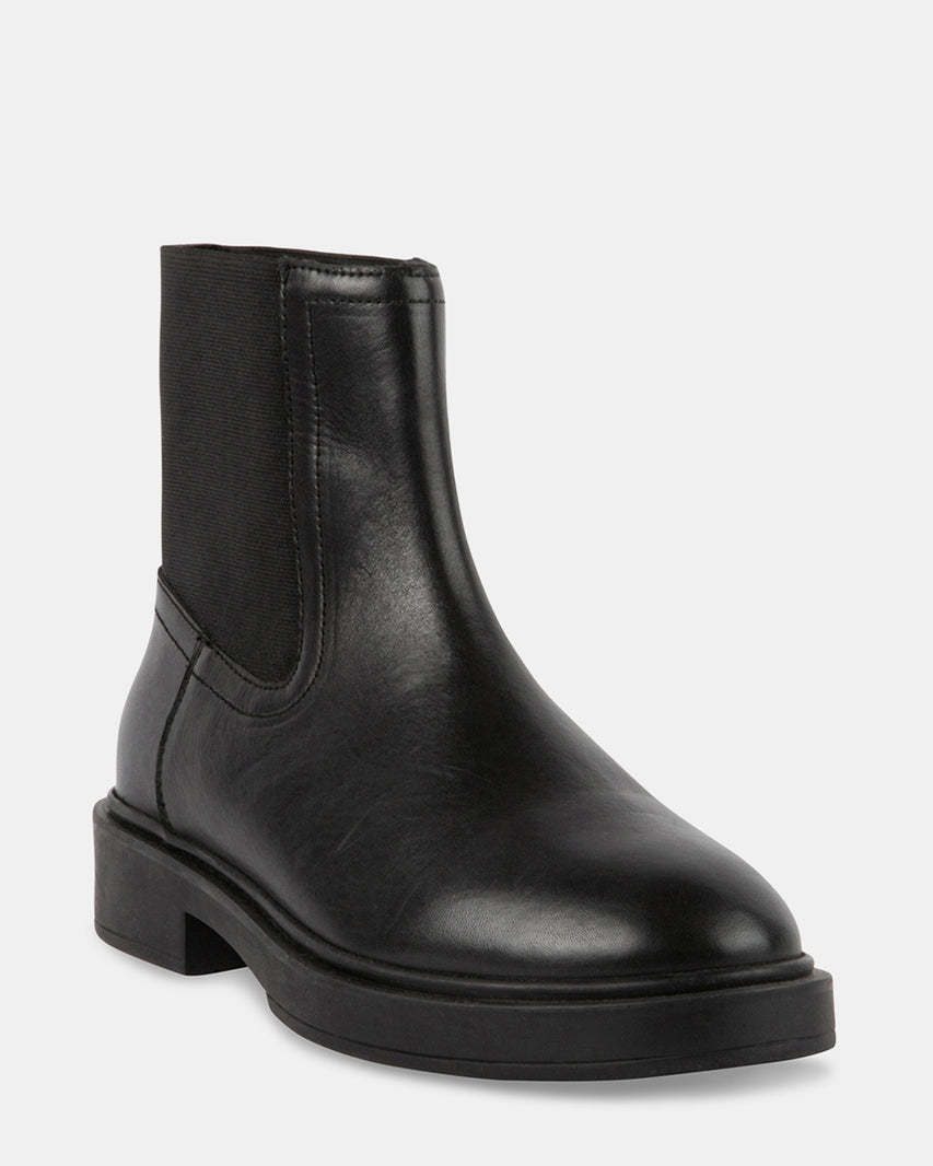 ELISA BLACK LEATHER - Women's Shoes - Steve Madden Canada - view 2