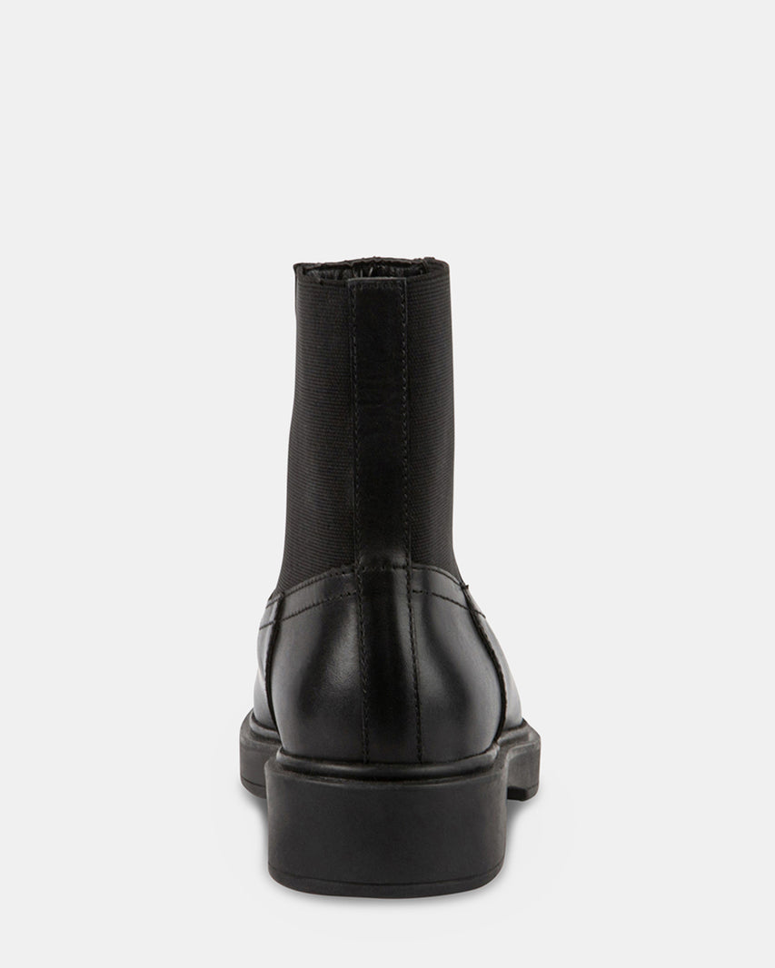 ELISA BLACK LEATHER - Women's Shoes - Steve Madden Canada - view 4