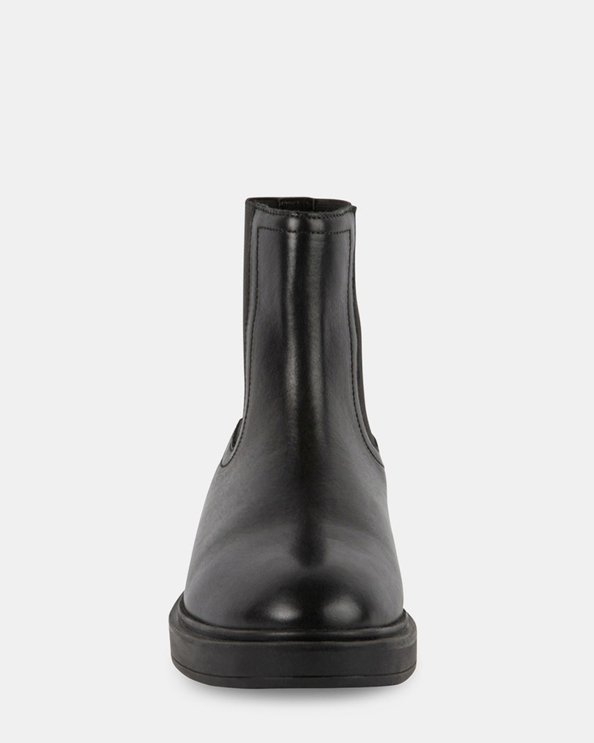 ELISA BLACK LEATHER - Women's Shoes - Steve Madden Canada - view 3