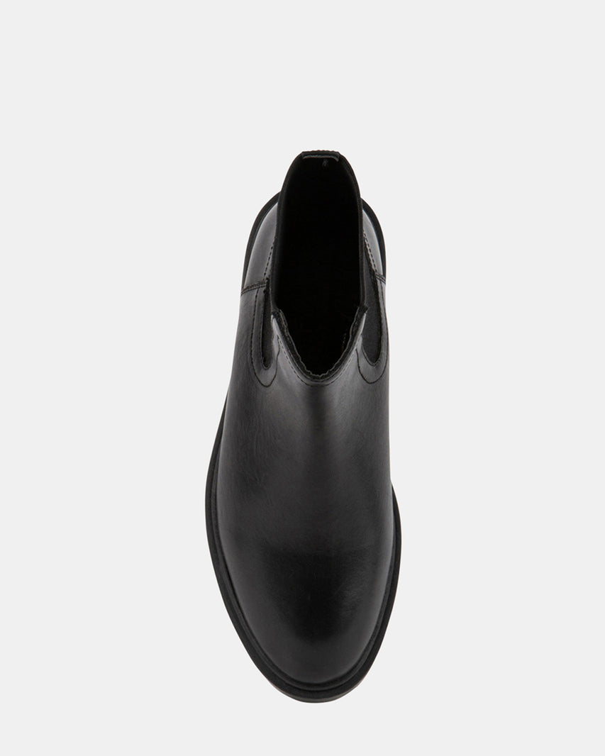 ELISA BLACK LEATHER - Women's Shoes - Steve Madden Canada - view 5