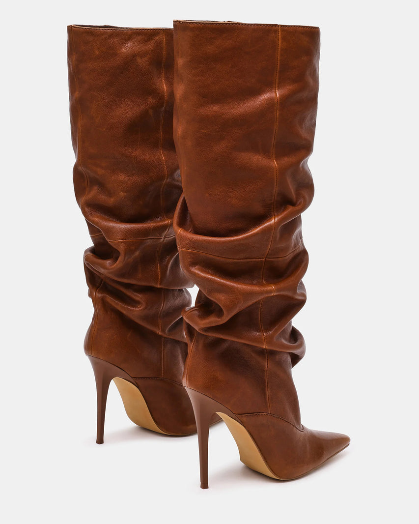 ELONA BROWN LEATHER - Women's Shoes - Steve Madden Canada - view 6
