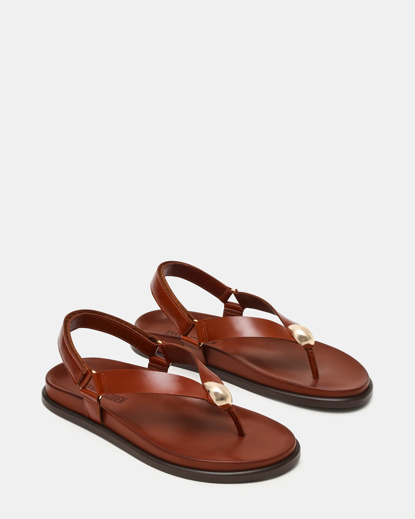 ELVIA BROWN LEATHER - Women's Shoes - Steve Madden Canada - view 2