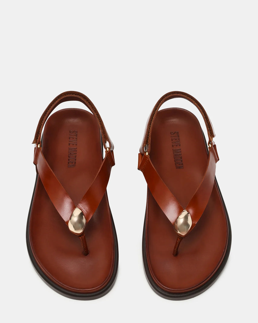 ELVIA BROWN LEATHER - Women's Shoes - Steve Madden Canada - view 4
