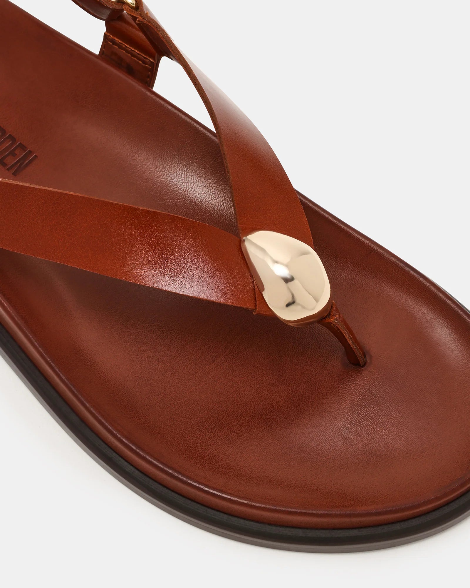 ELVIA BROWN LEATHER - Women's Shoes - Steve Madden Canada - view 3