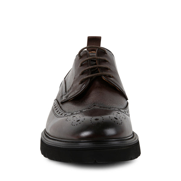 EMERI BROWN LEATHER - Shoes - Steve Madden Canada