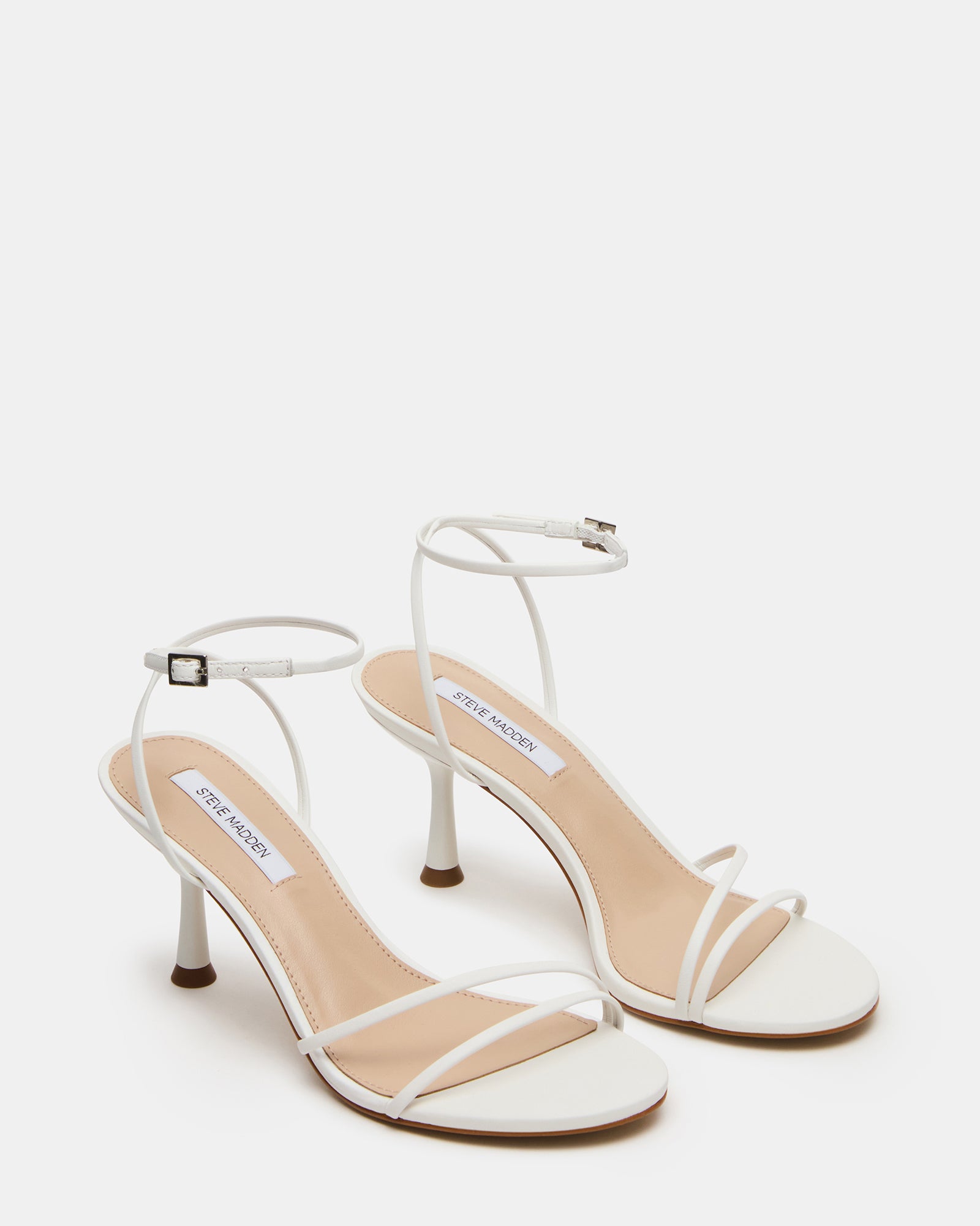 ERAS WHITE LEATHER - Women's Shoes - Steve Madden Canada - view 3