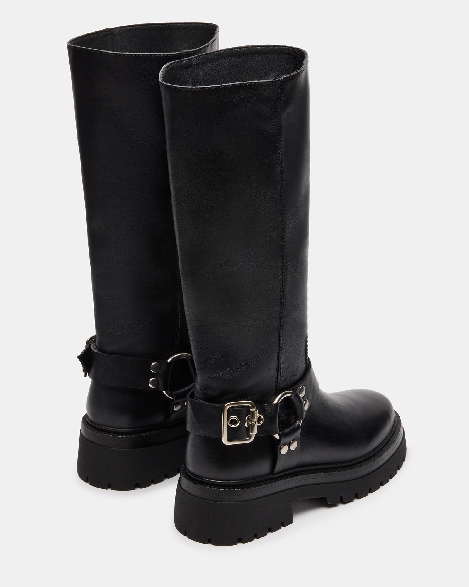 EVEREST BLACK LEATHER - Women's Shoes - Steve Madden Canada - view 5