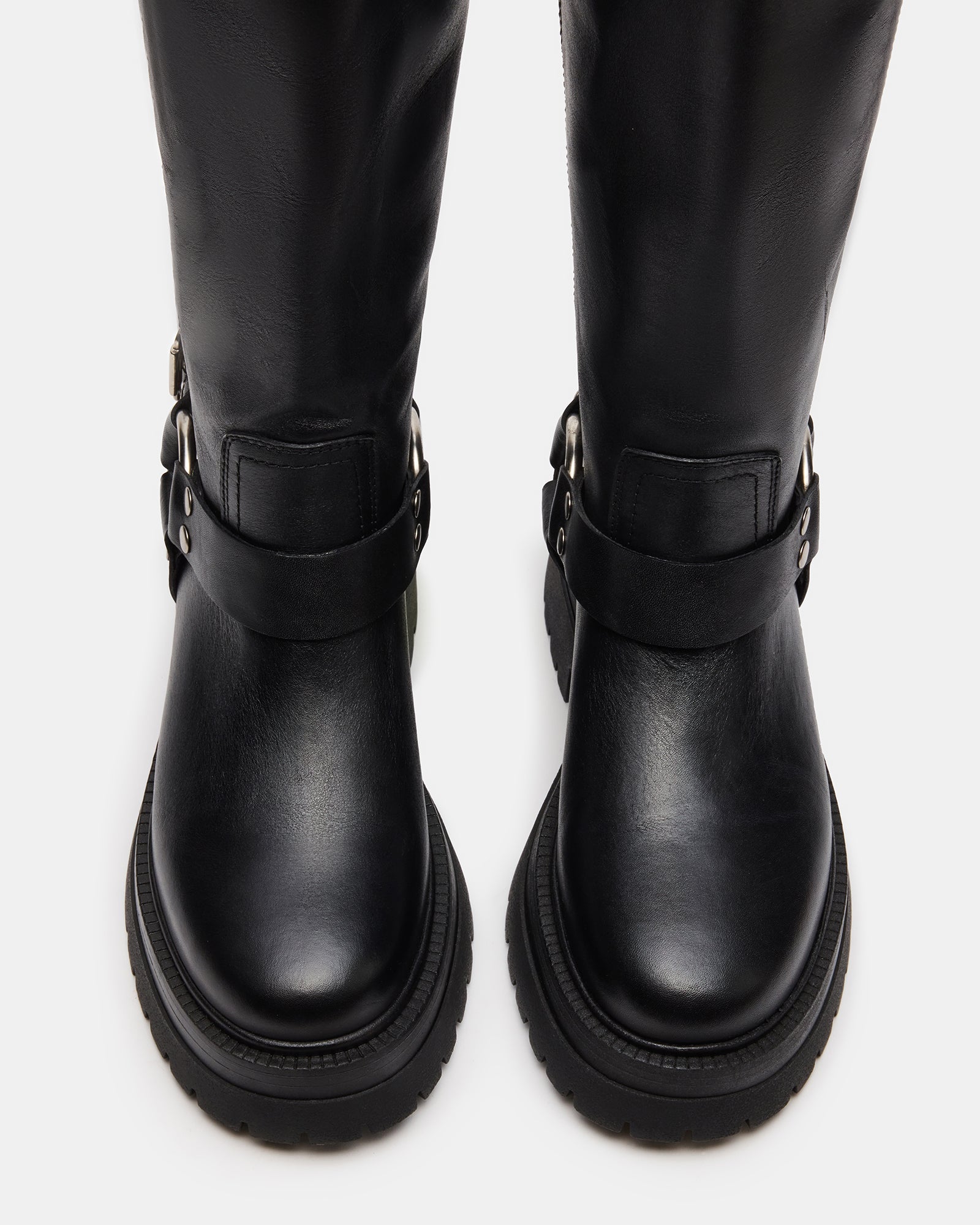 EVEREST BLACK LEATHER - Women's Shoes - Steve Madden Canada - view 4