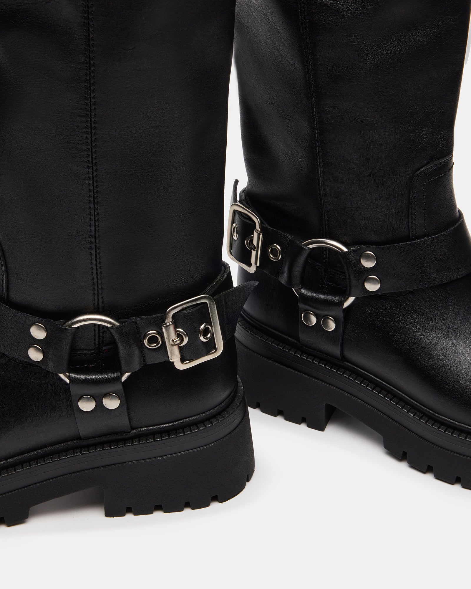 EVEREST BLACK LEATHER - Women's Shoes - Steve Madden Canada - view 3