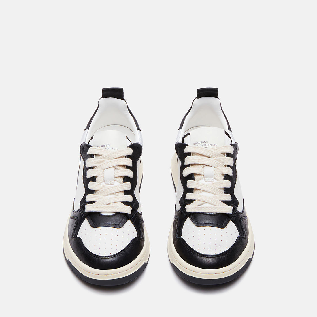 EVERLIE Black Multi LowTop LaceUp Sneakers Women's Designer