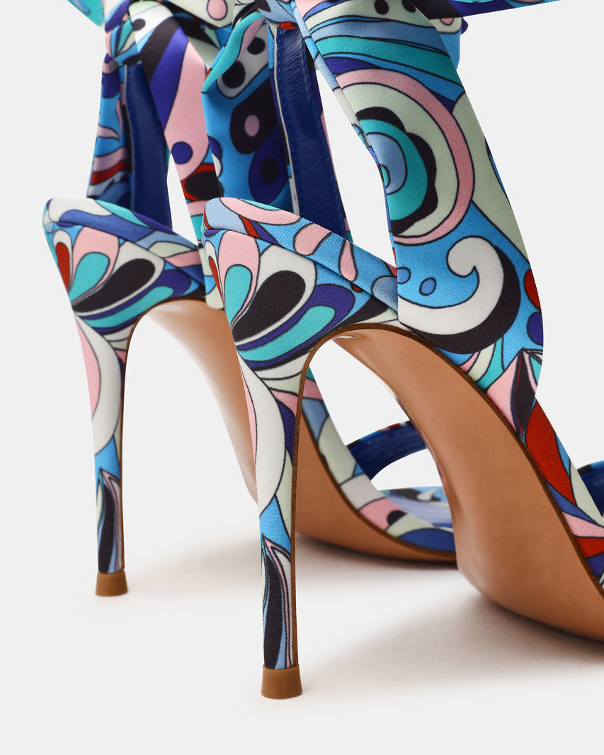 EVREN BLUE MULTI - Women's Shoes - Steve Madden Canada - view 3