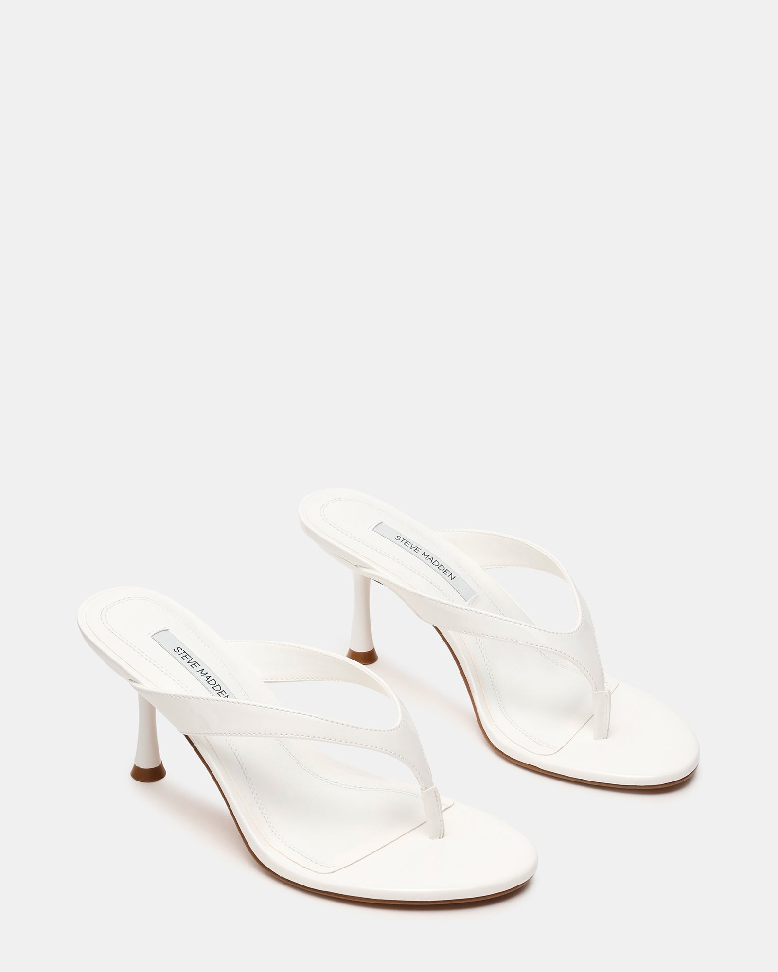 FAROH WHITE PATENT - Women's Shoes - Steve Madden Canada - view 3