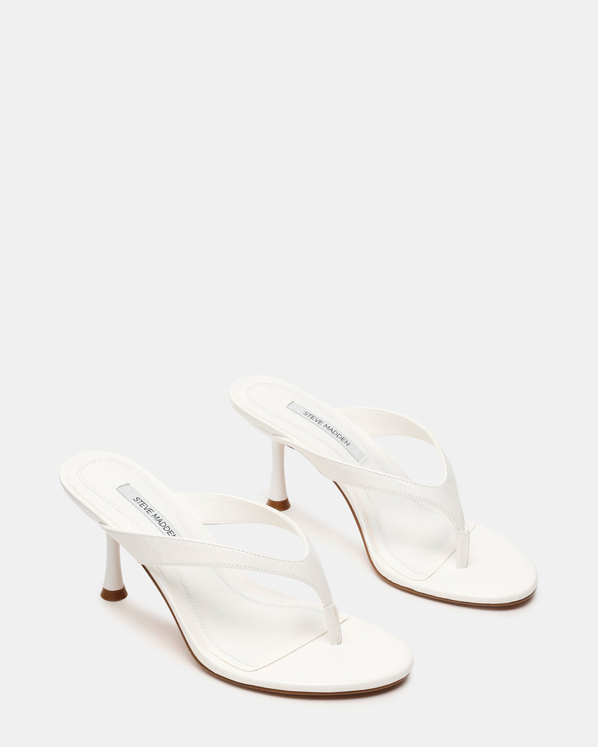 FAROH WHITE PATENT - Women's Shoes - Steve Madden Canada - view 3