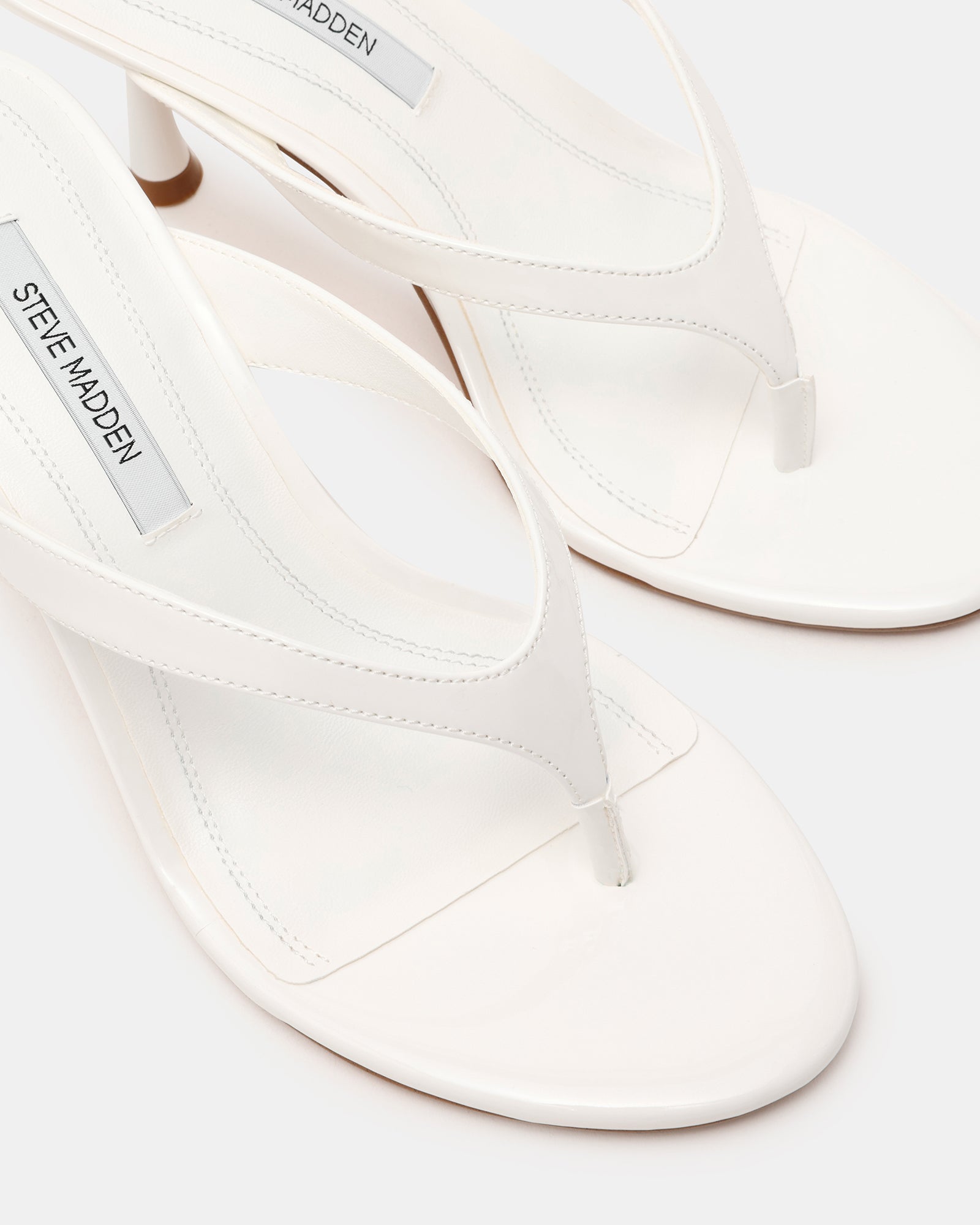 FAROH WHITE PATENT - Women's Shoes - Steve Madden Canada - view 5