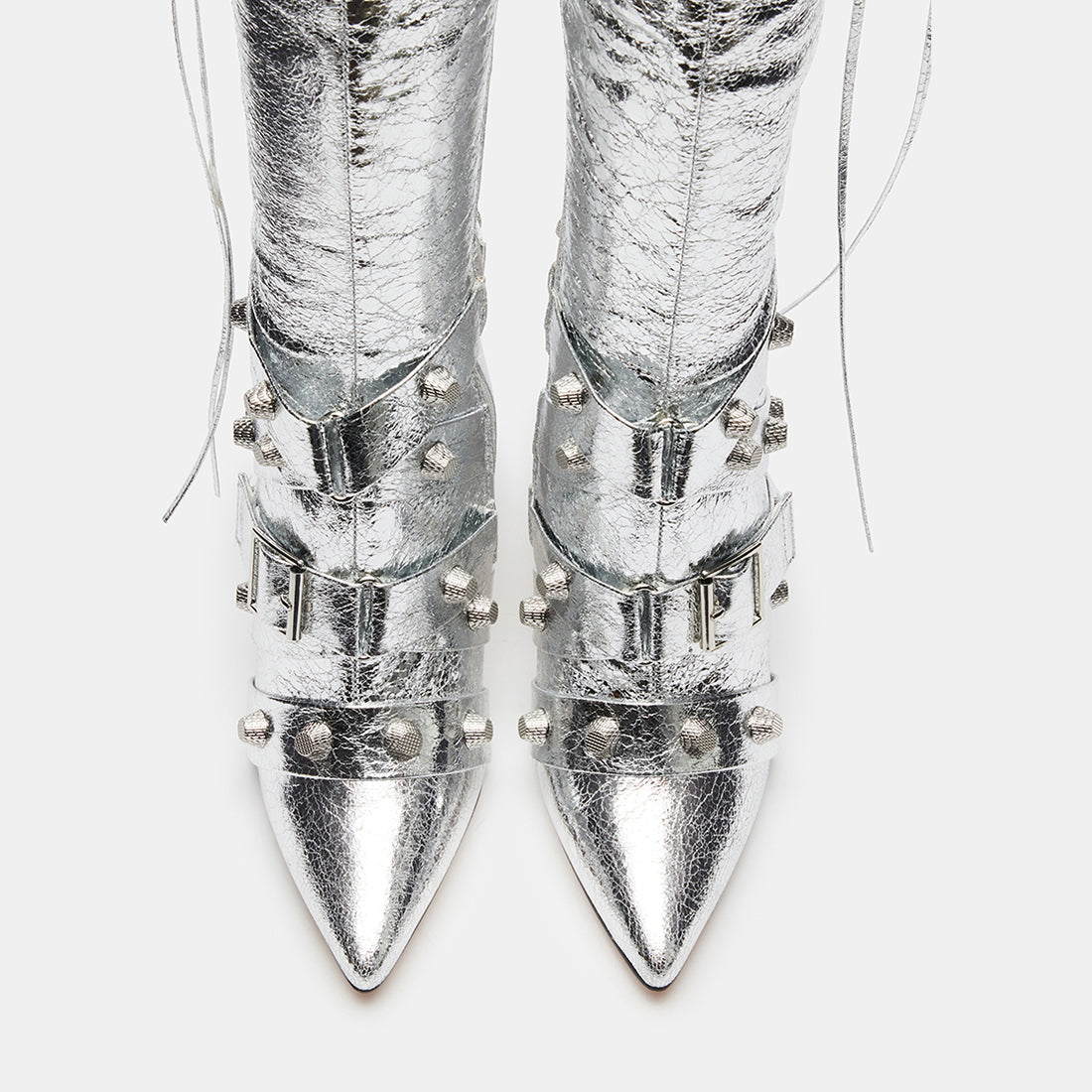 FINK Silver Knee High Boots | Women's Designer Boots – Steve Madden Canada