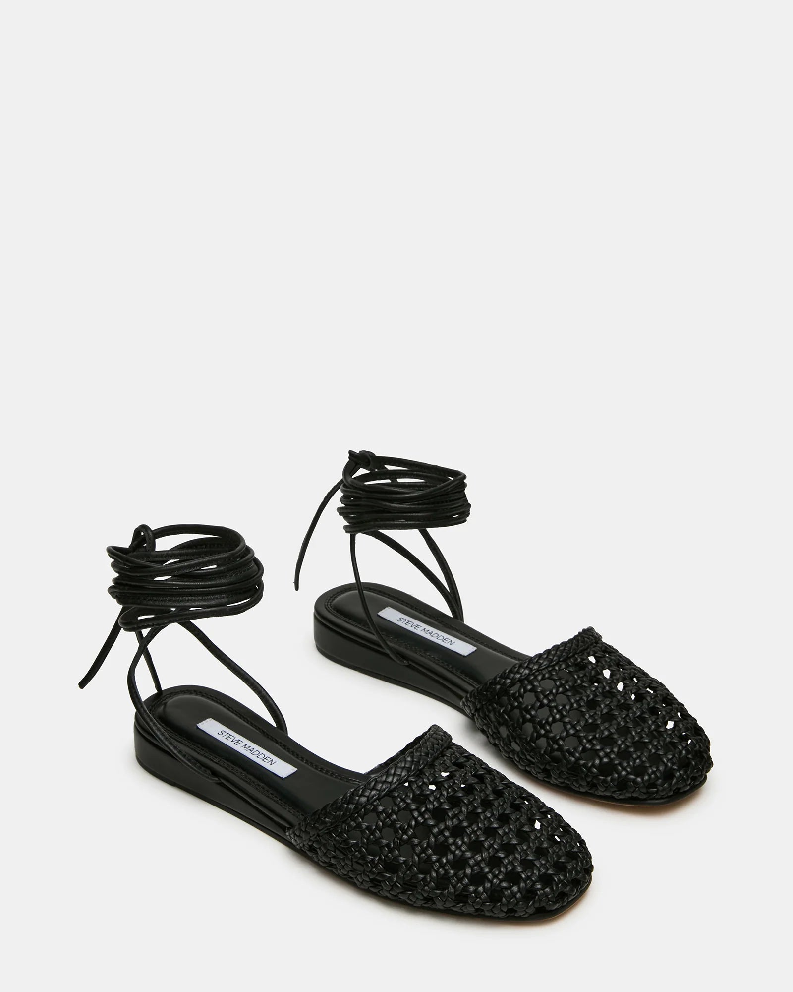 FLUTTERRR BLACK LEATHER - Women's Shoes - Steve Madden Canada - view 3