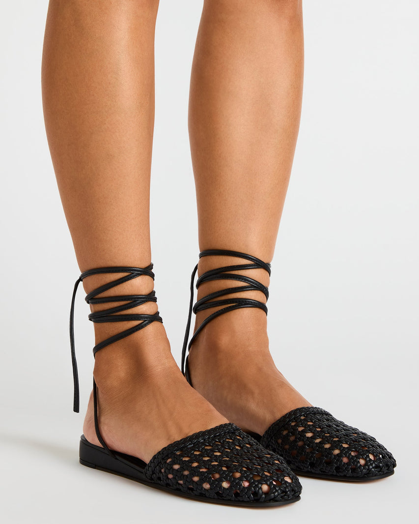 FLUTTERRR BLACK LEATHER - Women's Shoes - Steve Madden Canada - view 2