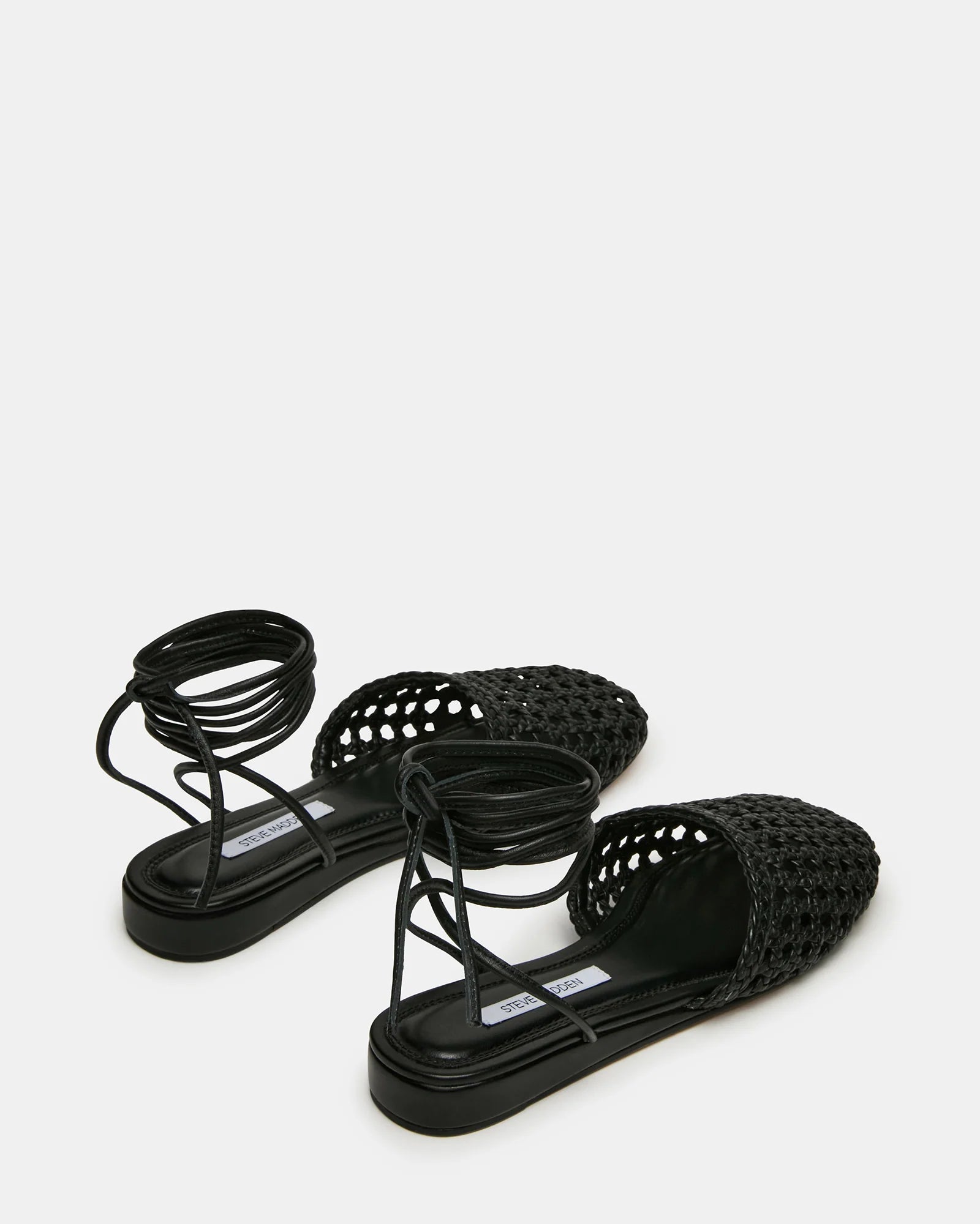 FLUTTERRR BLACK LEATHER - Women's Shoes - Steve Madden Canada - view 6