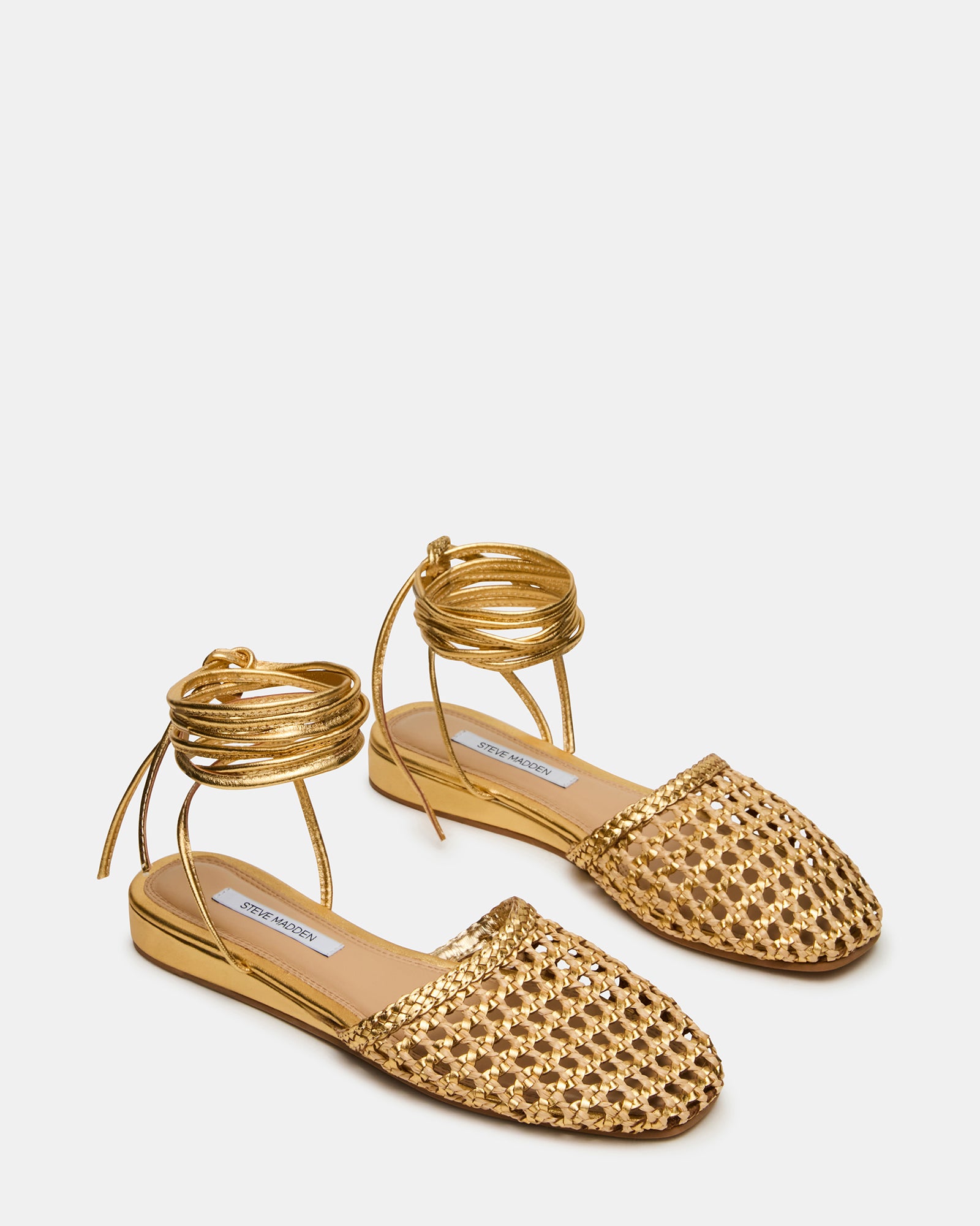 FLUTTERRR GOLD LEATHER - Women's Shoes - Steve Madden Canada - view 3