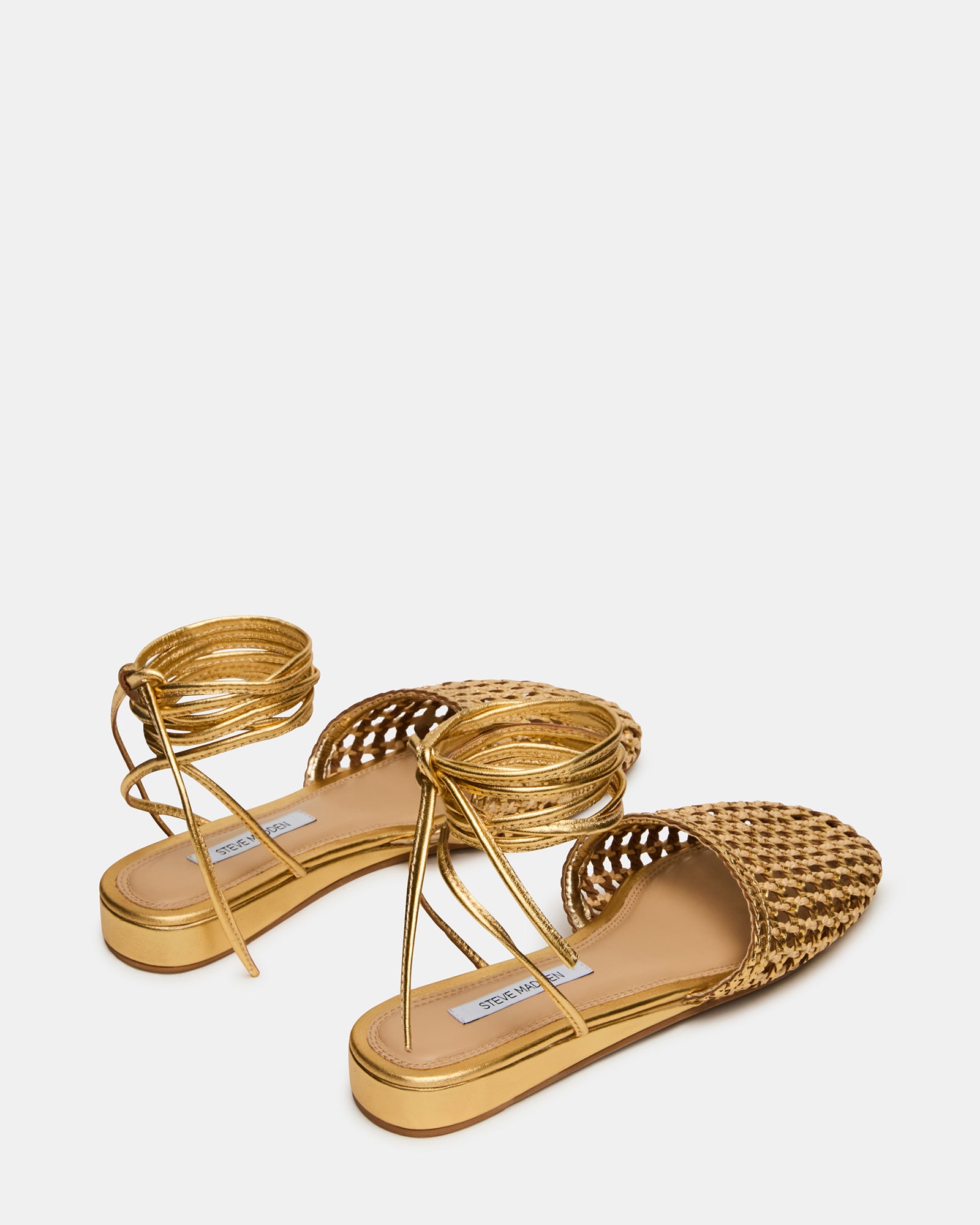 FLUTTERRR GOLD LEATHER - Women's Shoes - Steve Madden Canada - view 6