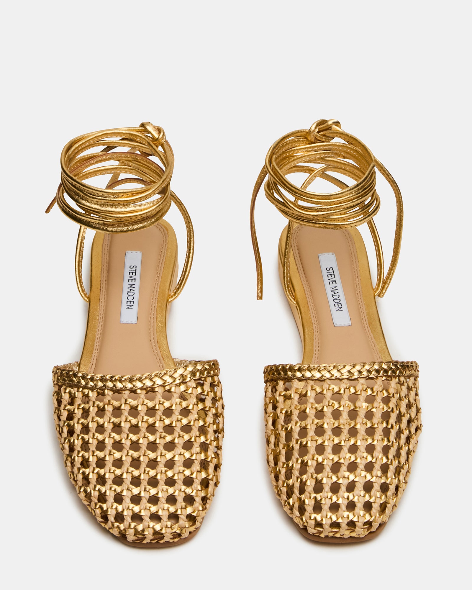 FLUTTERRR GOLD LEATHER - Women's Shoes - Steve Madden Canada - view 5