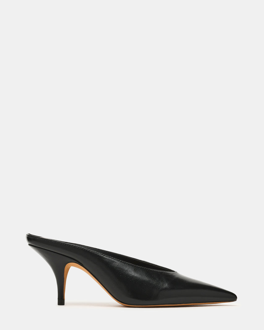 FONZA BLACK LEATHER - Women's Shoes - Steve Madden Canada