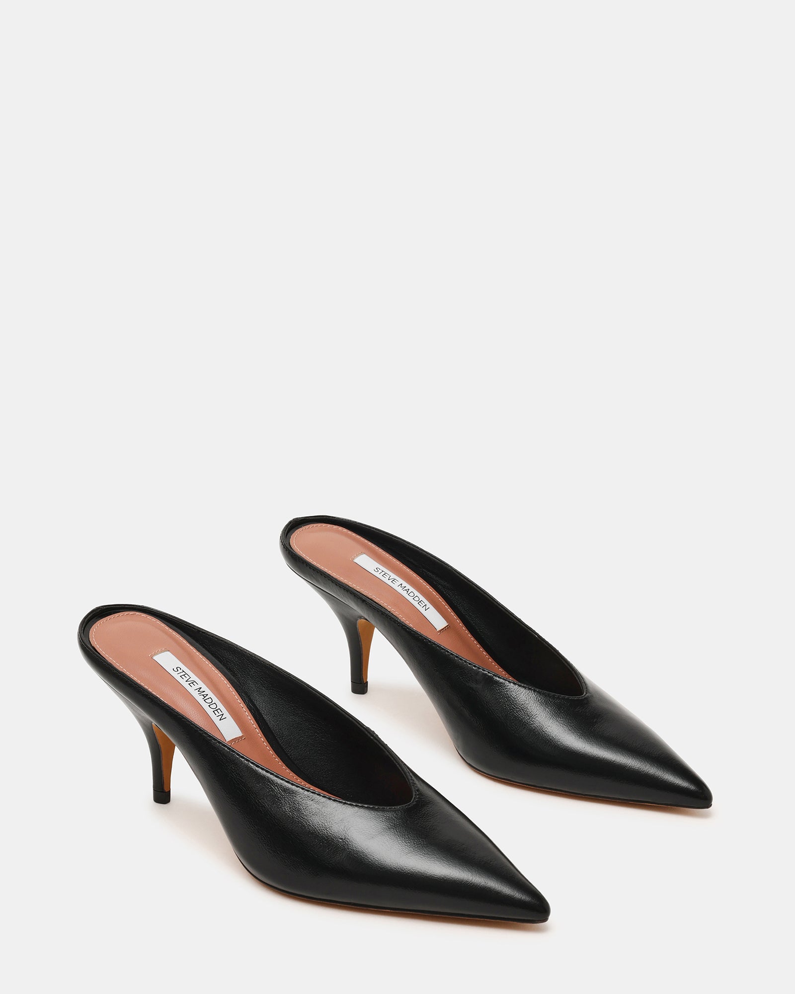 FONZA BLACK LEATHER - Women's Shoes - Steve Madden Canada - view 2