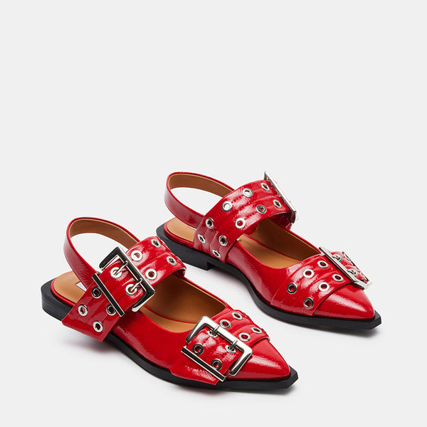 GRAYA RED PATENT - Women's Shoes - Steve Madden Canada