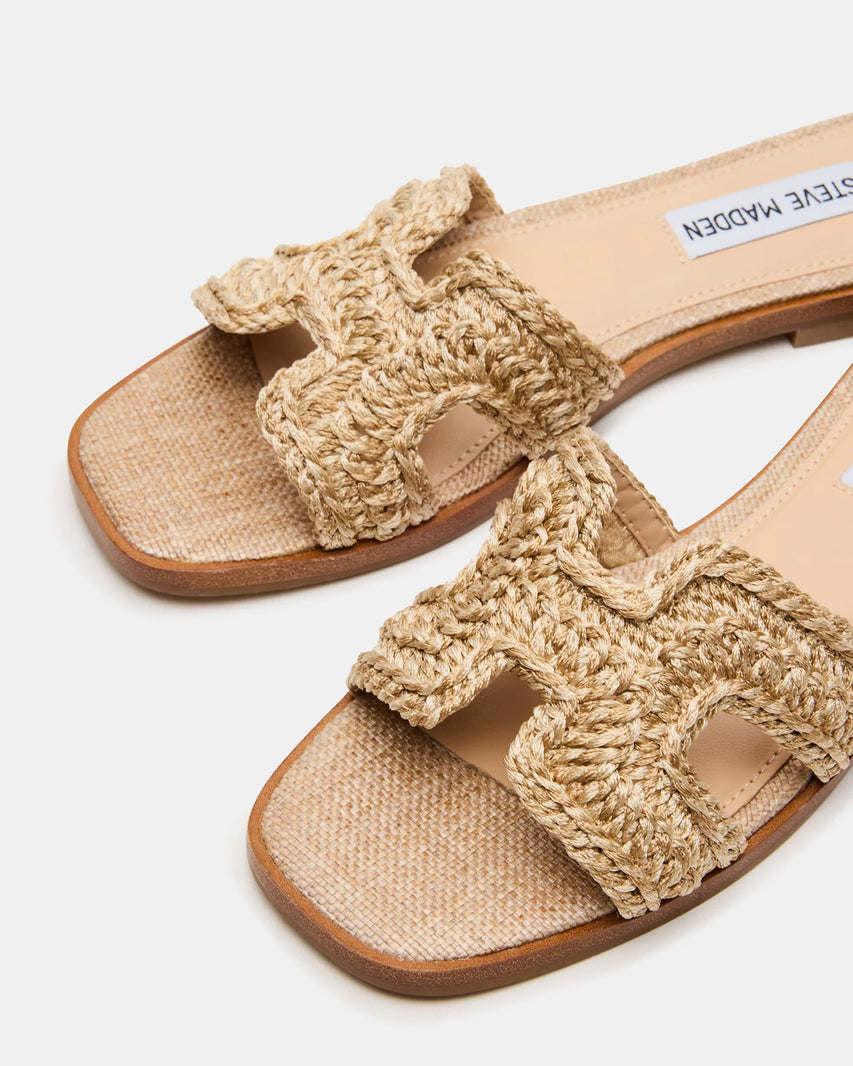 HADYN-RAFFIA NATURAL - Women's Shoes - Steve Madden Canada - view 5