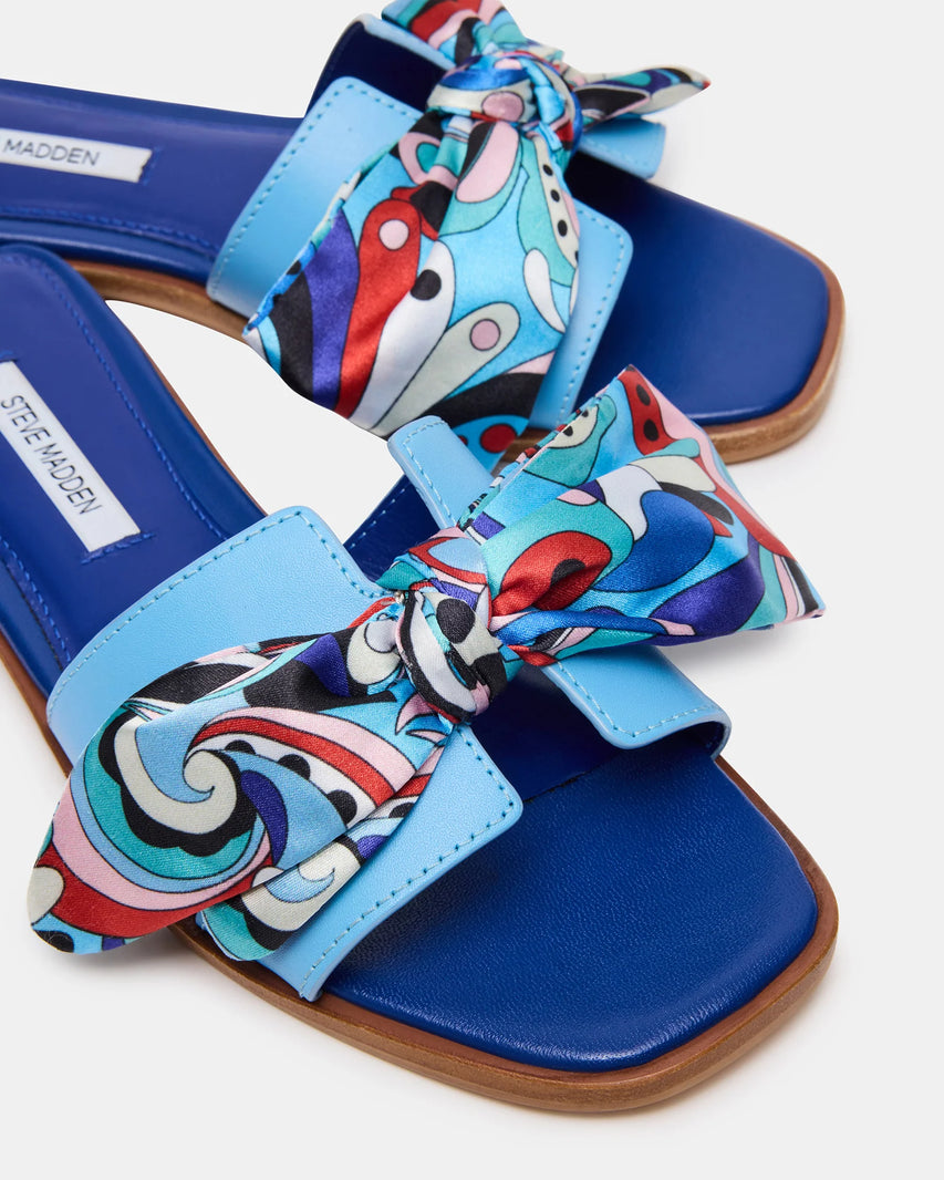 HADYN SCARF BLUE MULTI - Women's Shoes - Steve Madden Canada - view 5