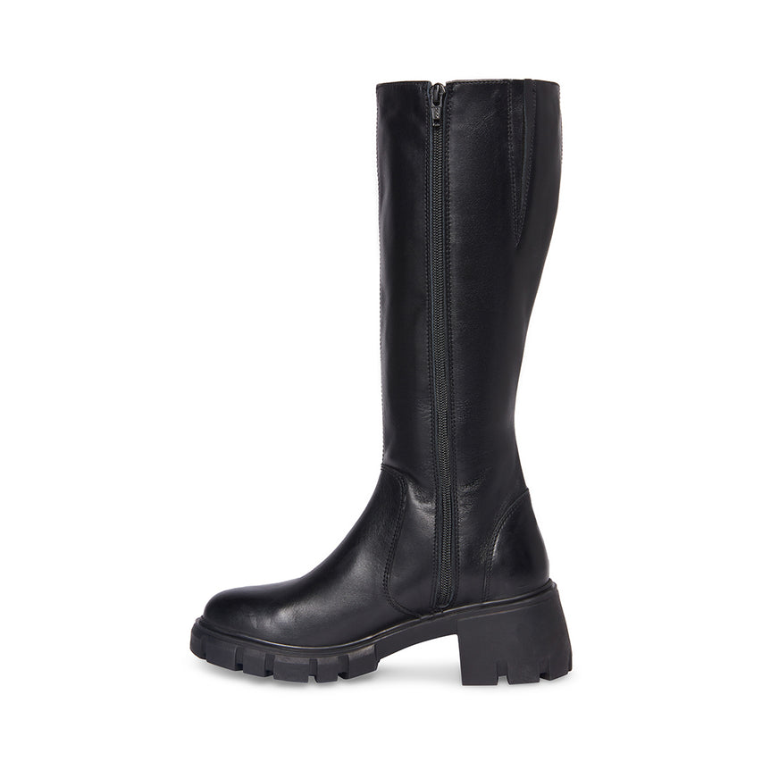 HARTH BLACK LEATHER - Women's Shoes - Steve Madden Canada - view 3