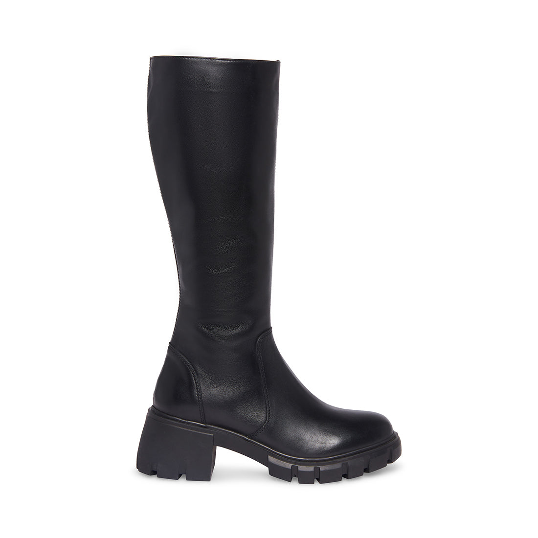 HARTH BLACK LEATHER - Women's Shoes - Steve Madden Canada