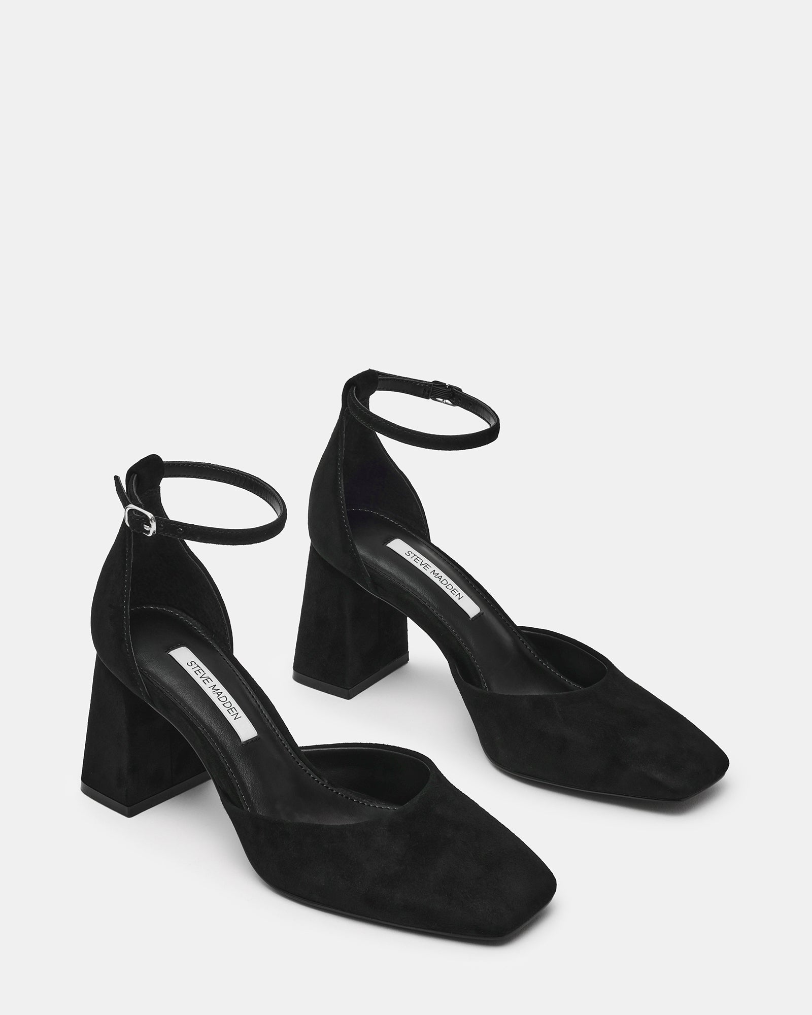 HARTLYN BLACK SUEDE - Women's Shoes - Steve Madden Canada - view 2