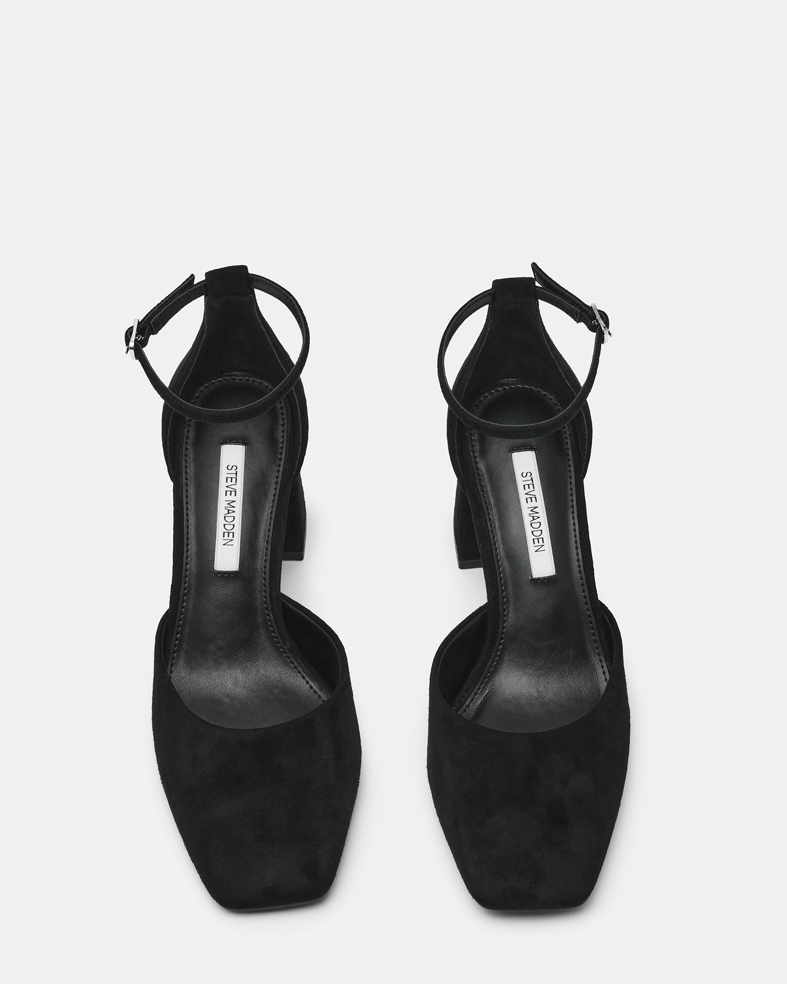 HARTLYN BLACK SUEDE - Women's Shoes - Steve Madden Canada - view 4