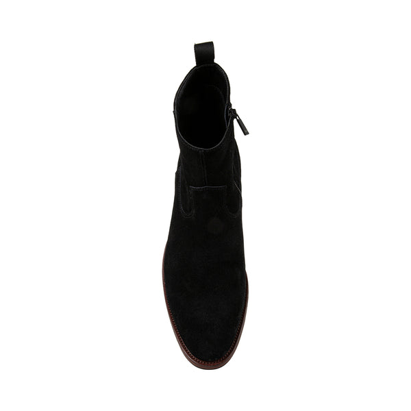 HAWLEY BLACK SUEDE - Men's Shoes - Steve Madden Canada