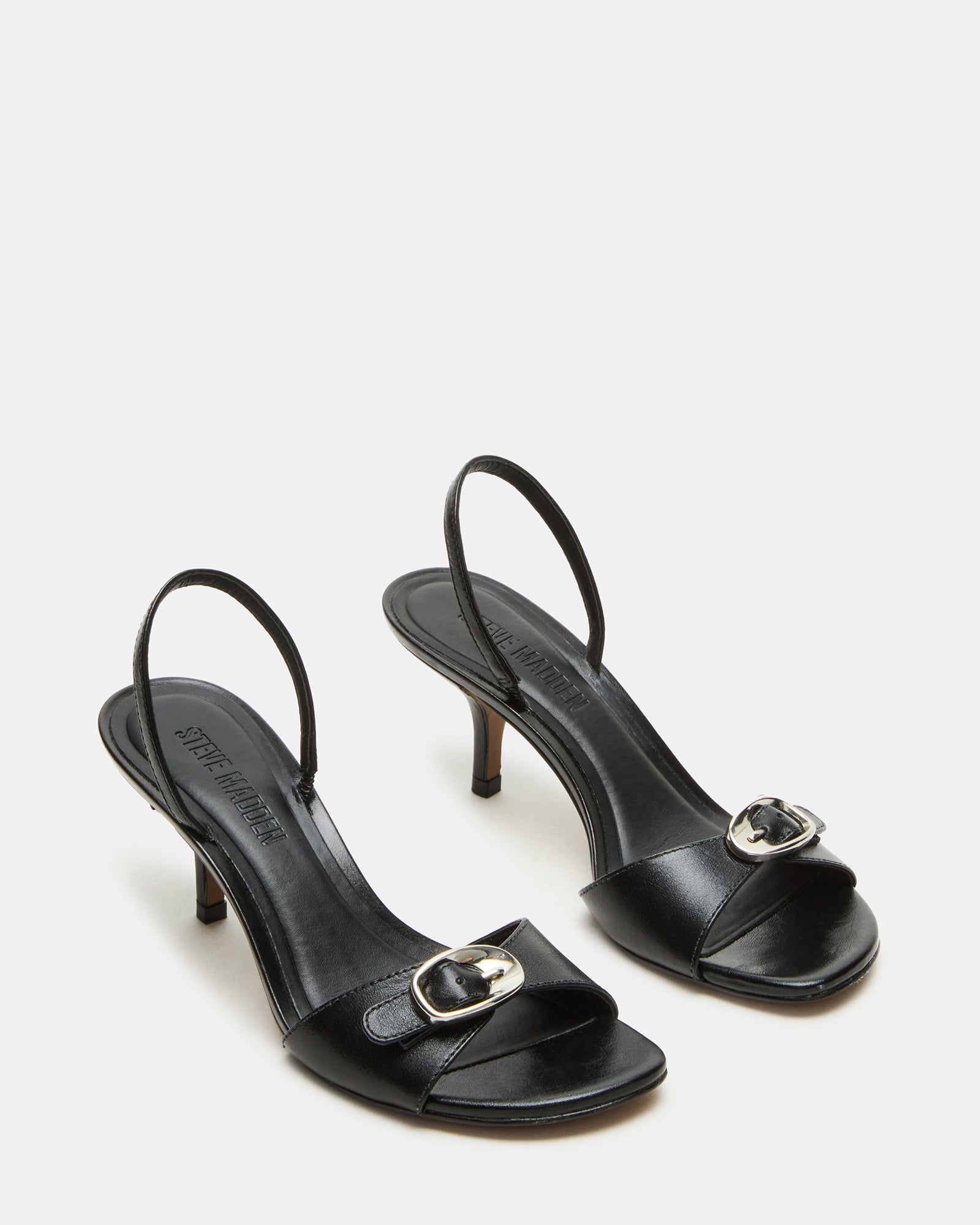 HENRIETTA BLACK LEATHER - Women's Shoes - Steve Madden Canada - view 2