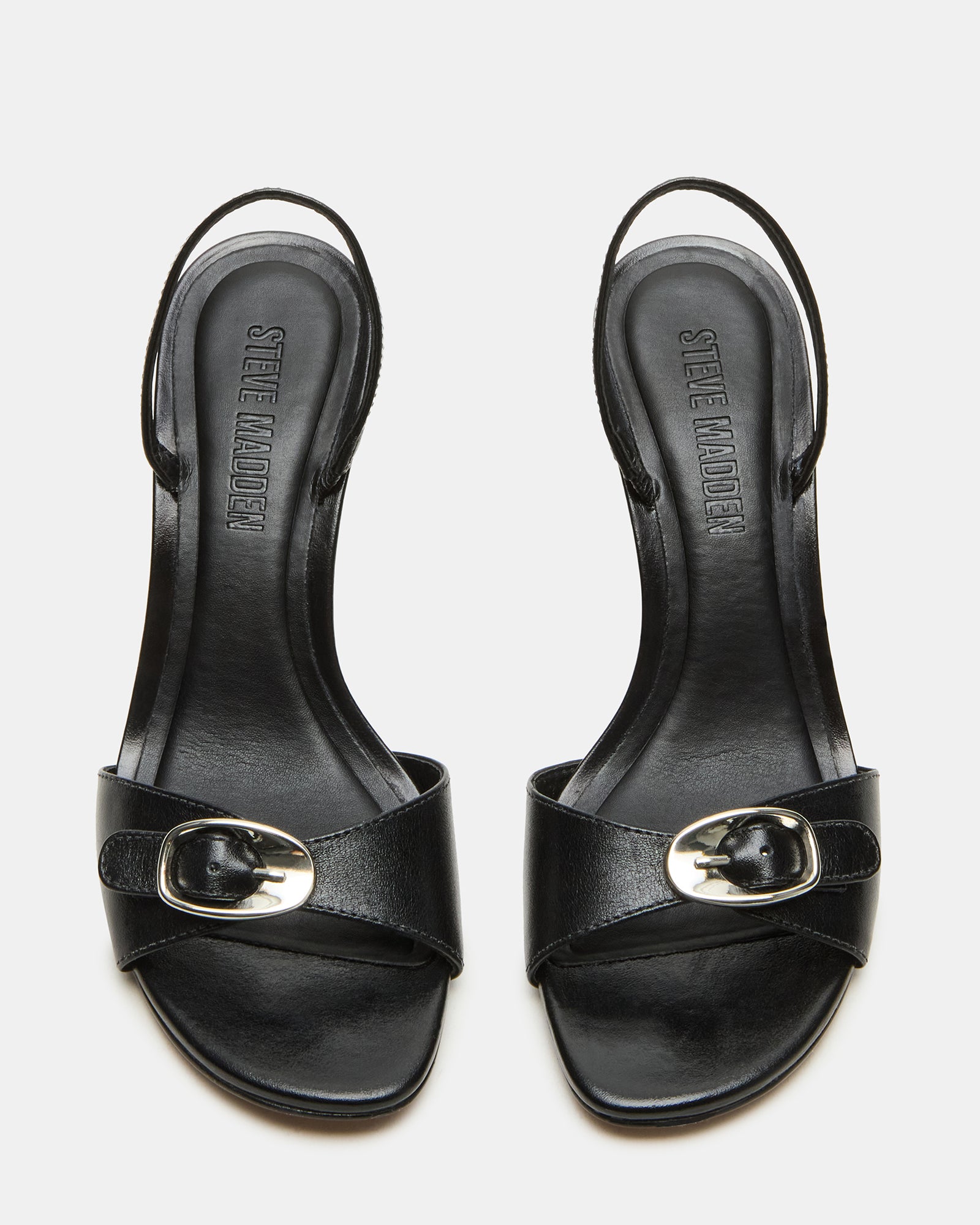 HENRIETTA BLACK LEATHER - Women's Shoes - Steve Madden Canada - view 4