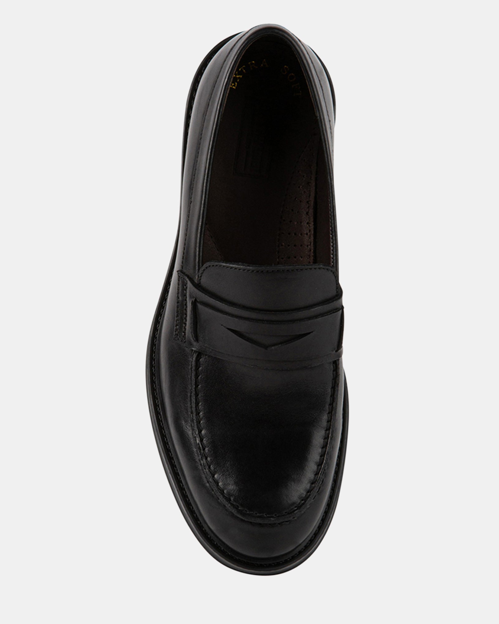 ISADOR BLACK LEATHER - Men's Shoes - Steve Madden Canada