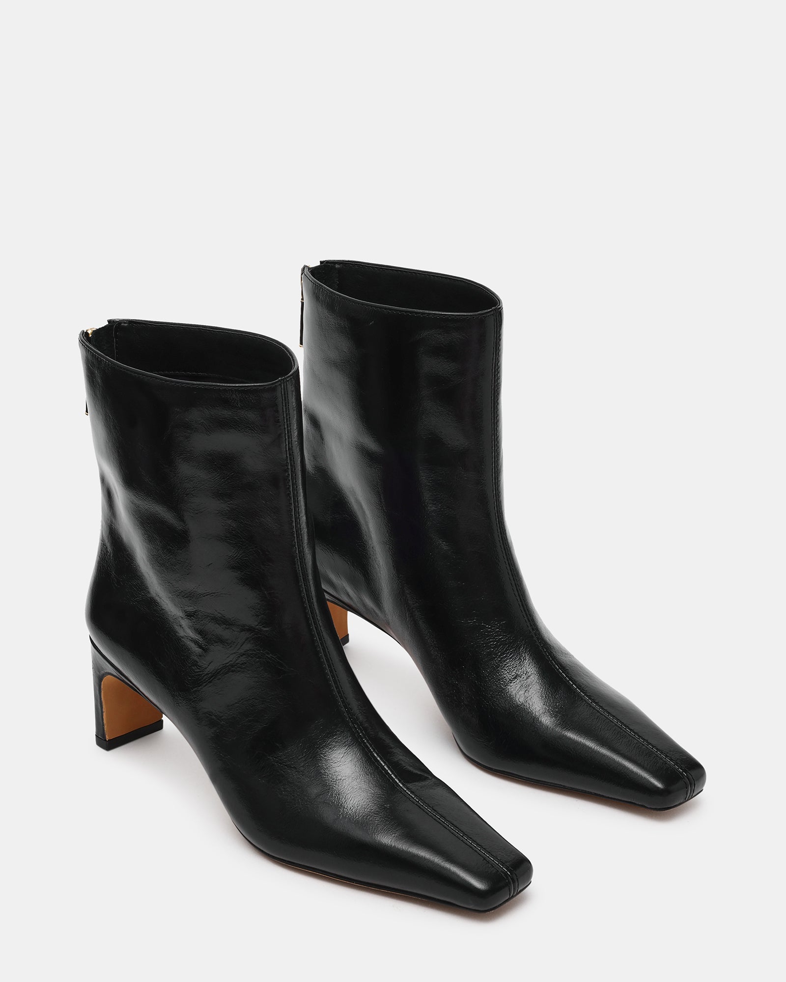 JAMIYAH BLACK LEATHER - Women's Shoes - Steve Madden Canada - view 3