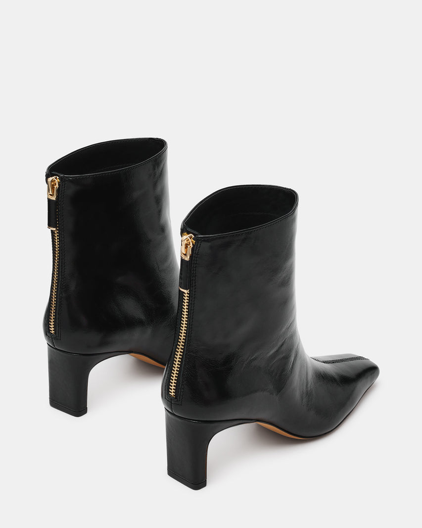 JAMIYAH BLACK LEATHER - Women's Shoes - Steve Madden Canada - view 6