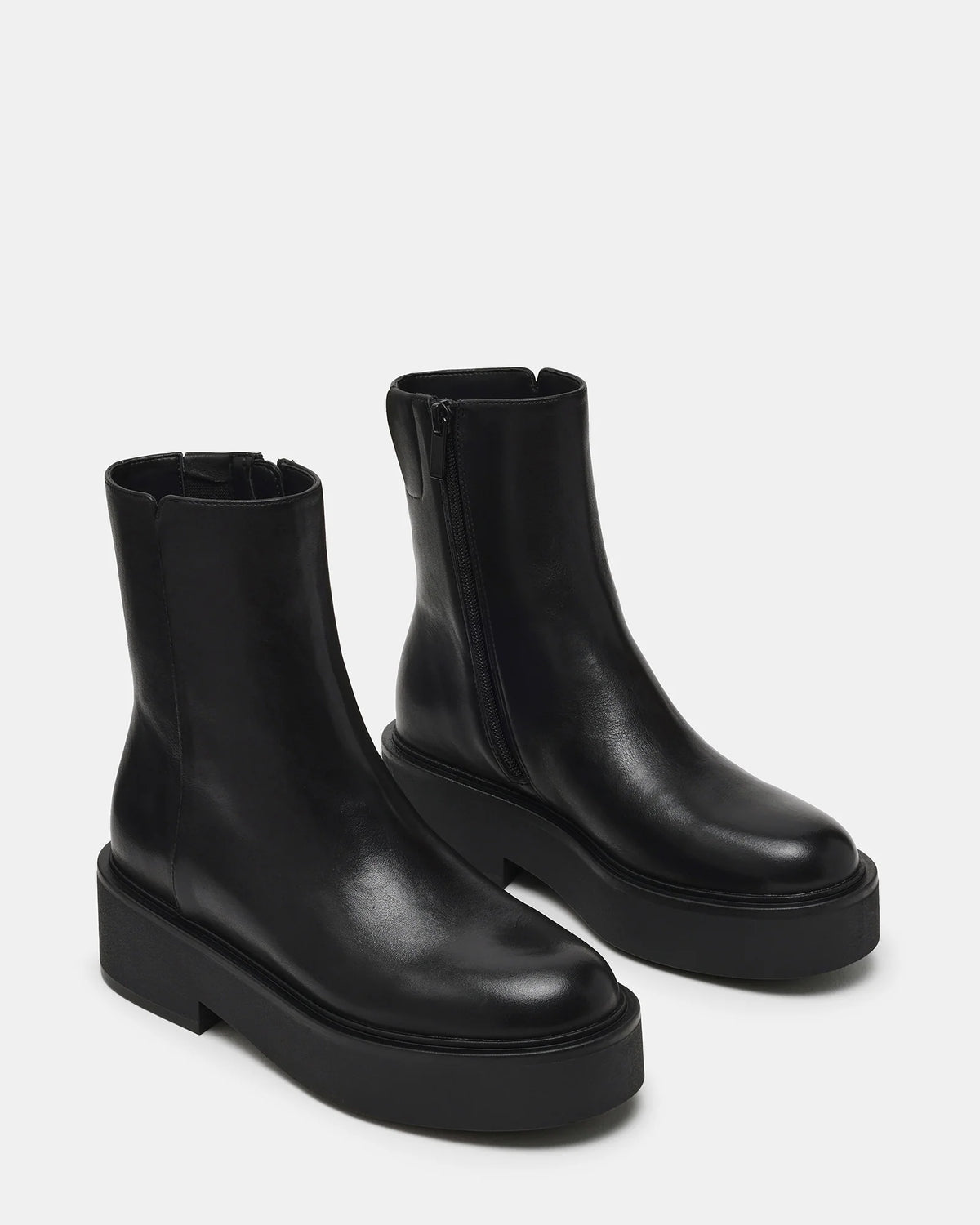 JAXIN BLACK LEATHER - view 2