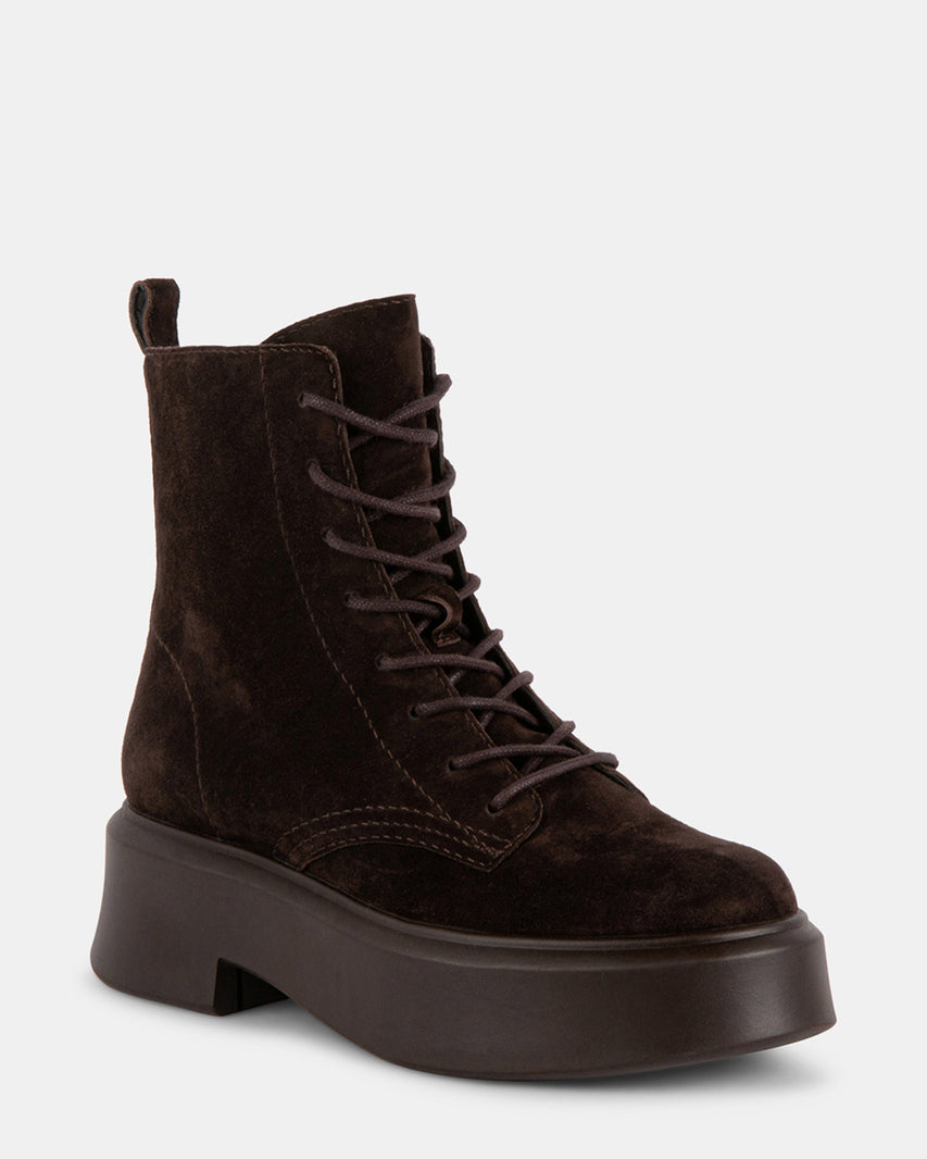 JAZMIN BROWN SUEDE - Women's Shoes - Steve Madden Canada - view 2