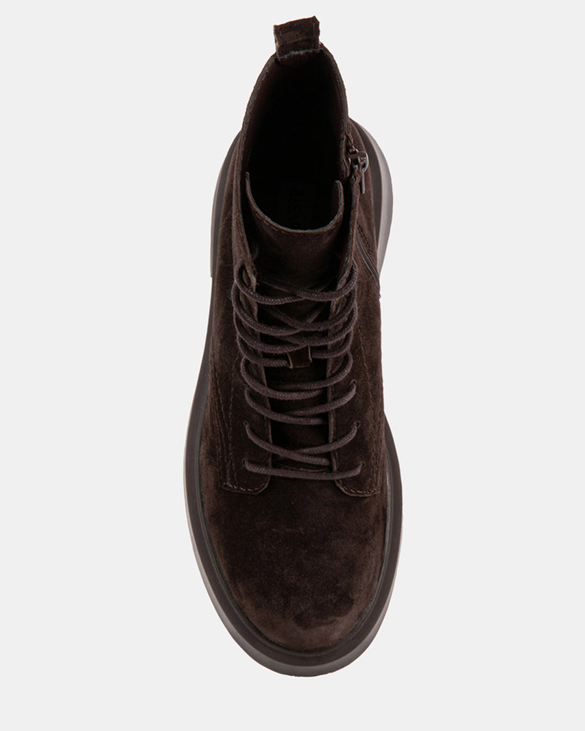 JAZMIN BROWN SUEDE - Women's Shoes - Steve Madden Canada - view 6