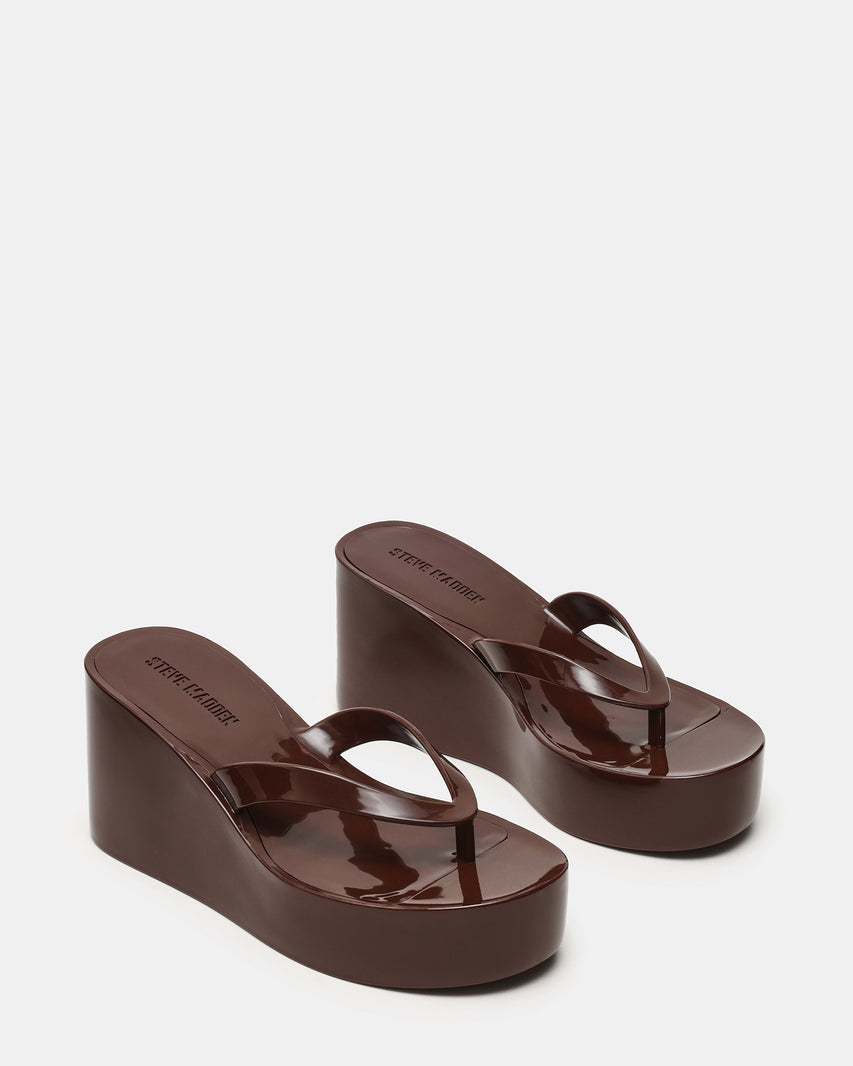 JELLA DARK BROWN - Women's Shoes - Steve Madden Canada - view 2
