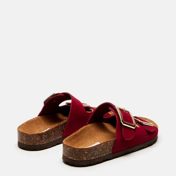 JESSEE RED SUEDE - Women's Shoes - Steve Madden Canada