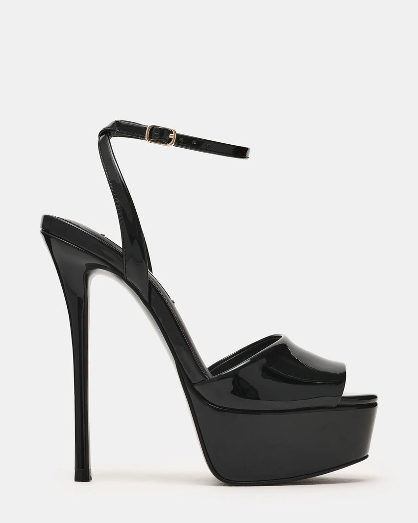 JEZZICA BLACK PATENT - Women's Shoes - Steve Madden Canada