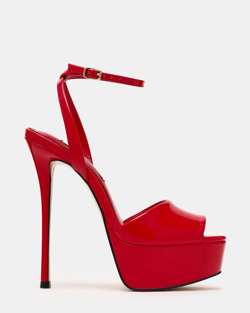 JEZZICA RED PATENT - Women's Shoes - Steve Madden Canada