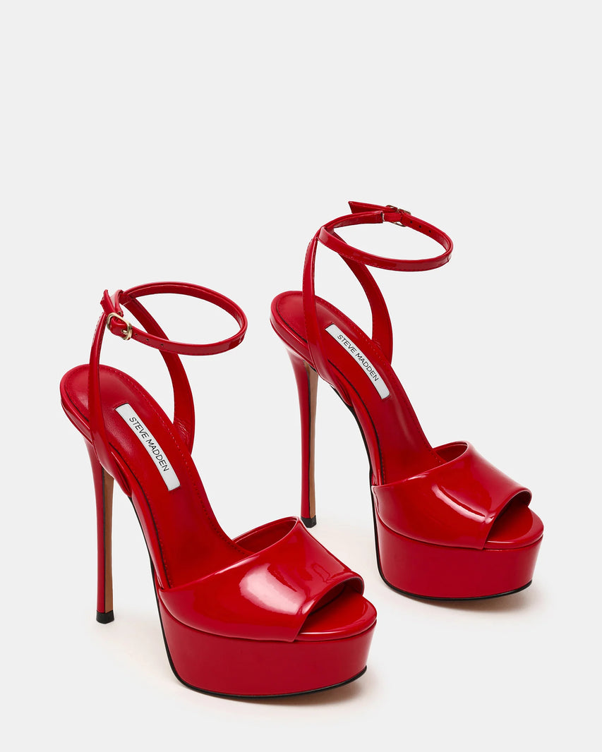 JEZZICA RED PATENT - Women's Shoes - Steve Madden Canada - view 3