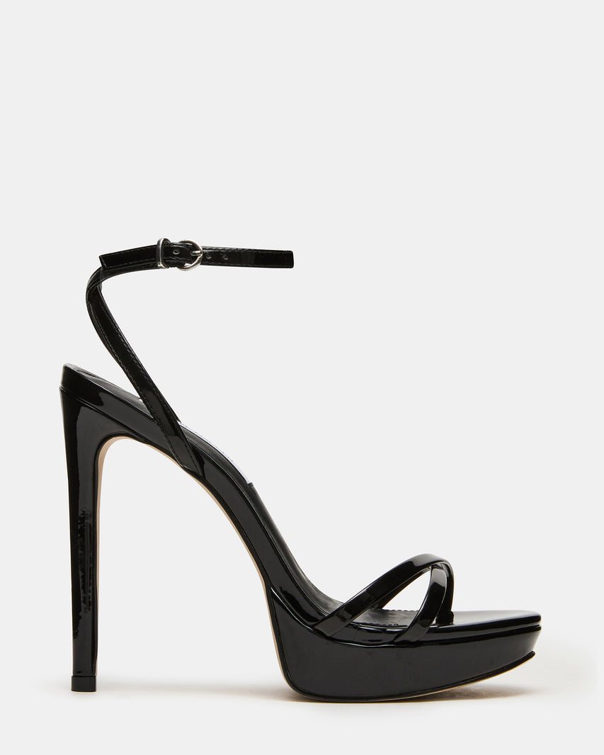 JUNI BLACK PATENT - Women's Shoes - Steve Madden Canada