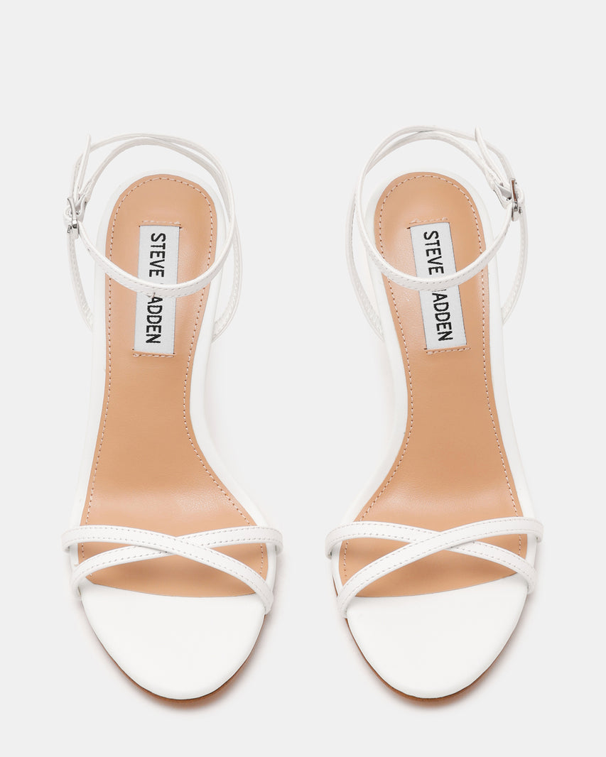 JYPSEY WHITE LEATHER - Women's Shoes - Steve Madden Canada - view 6